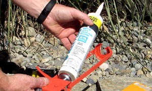 select a caulking tube